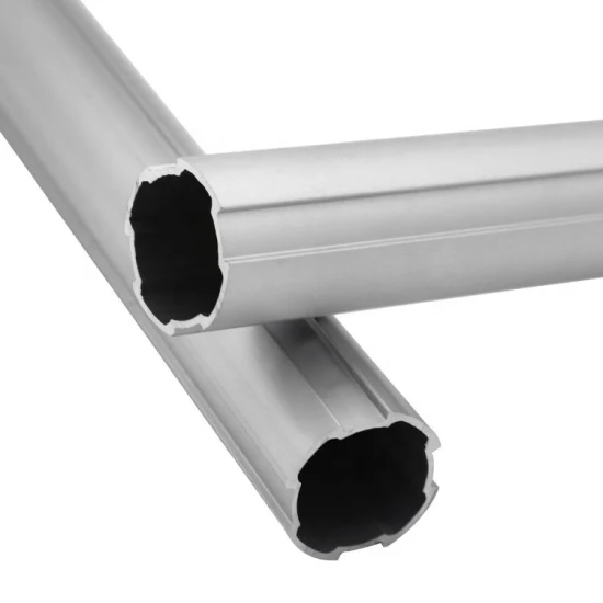 Tubo magro in lega di alluminio per sistema di assemblaggio automatizzato